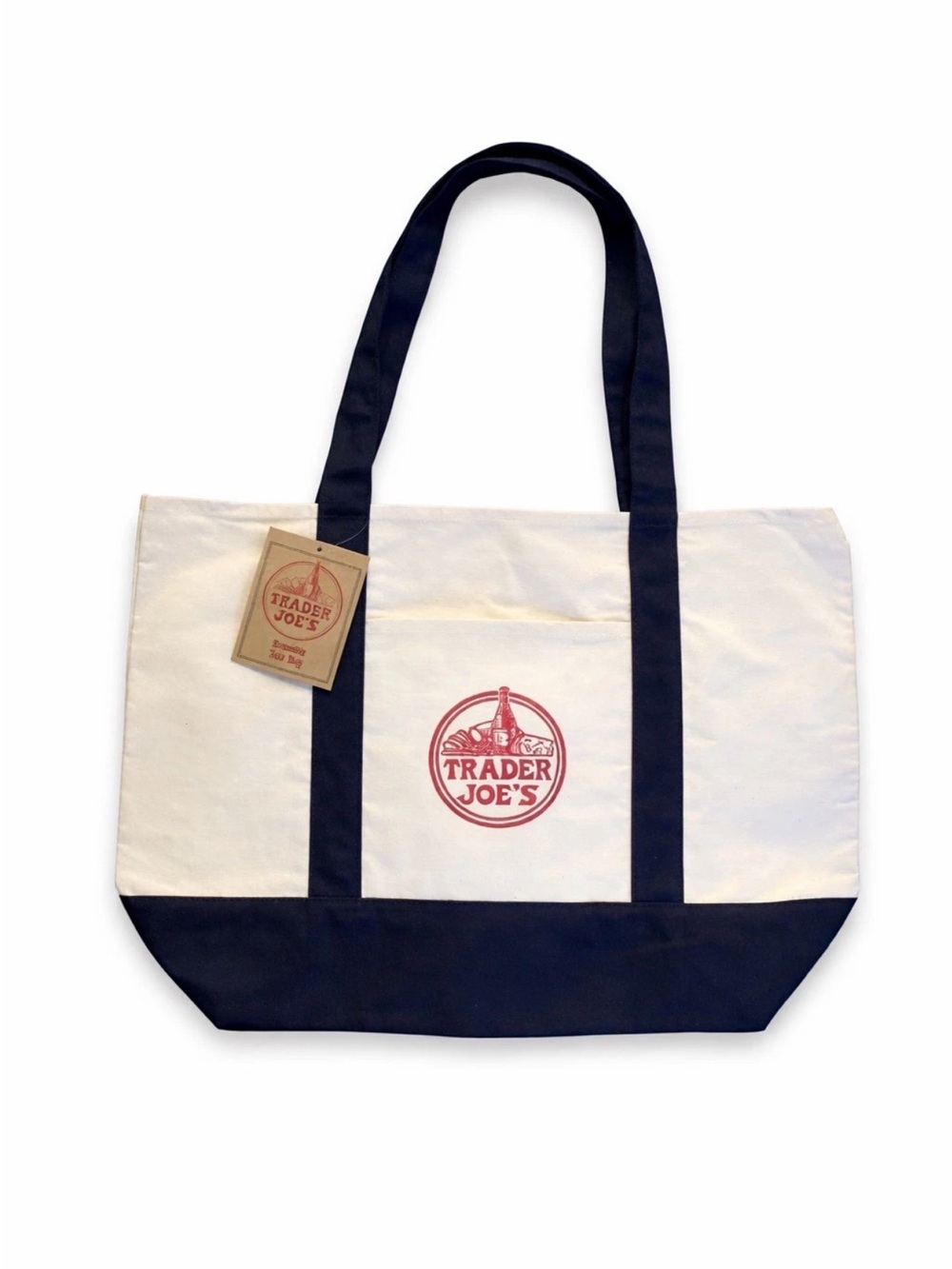 Trader Joe’s Canvas Shopping Bag • NWT